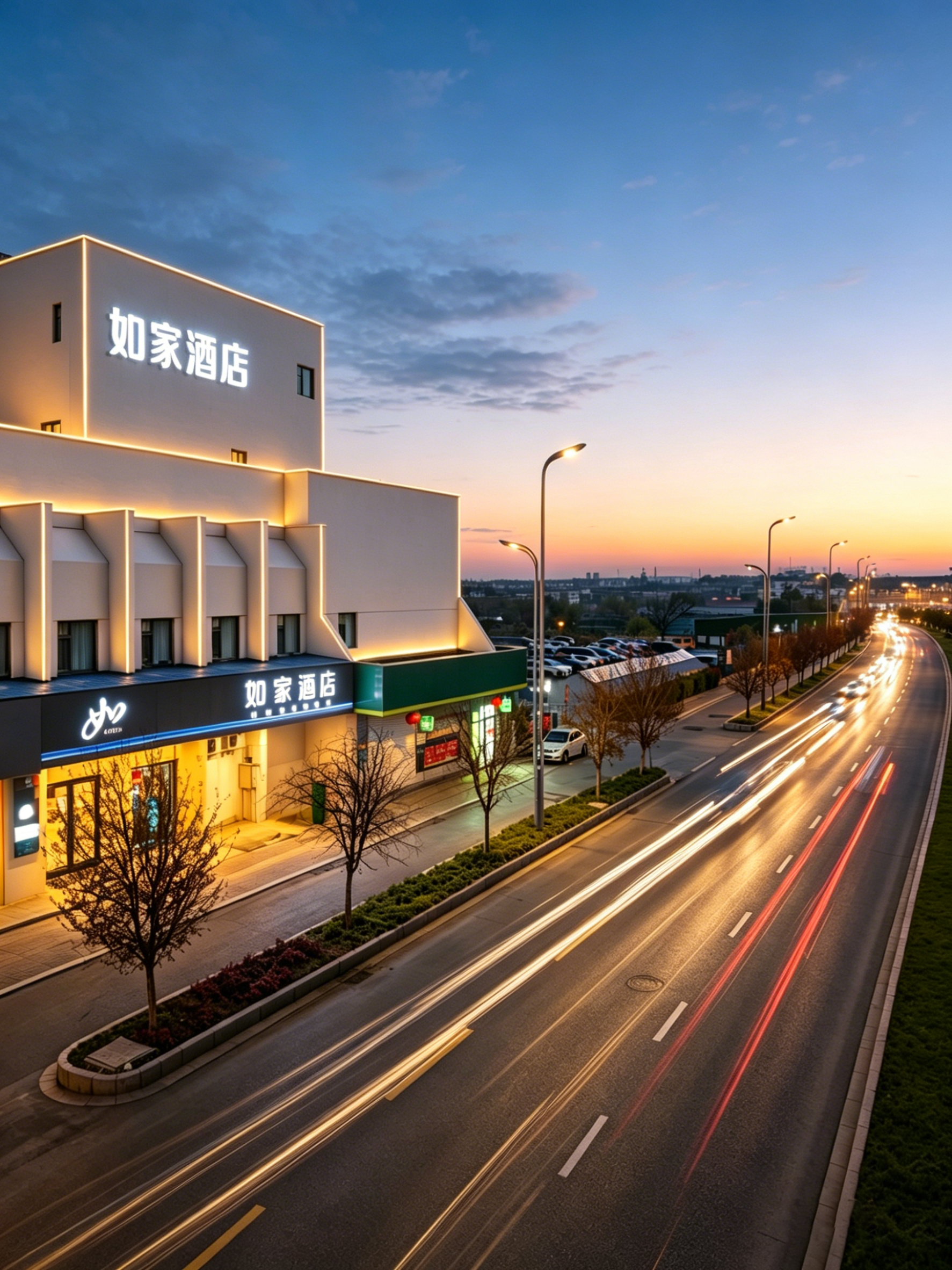 如家-扬州中国大运河博物馆奥邦广场店