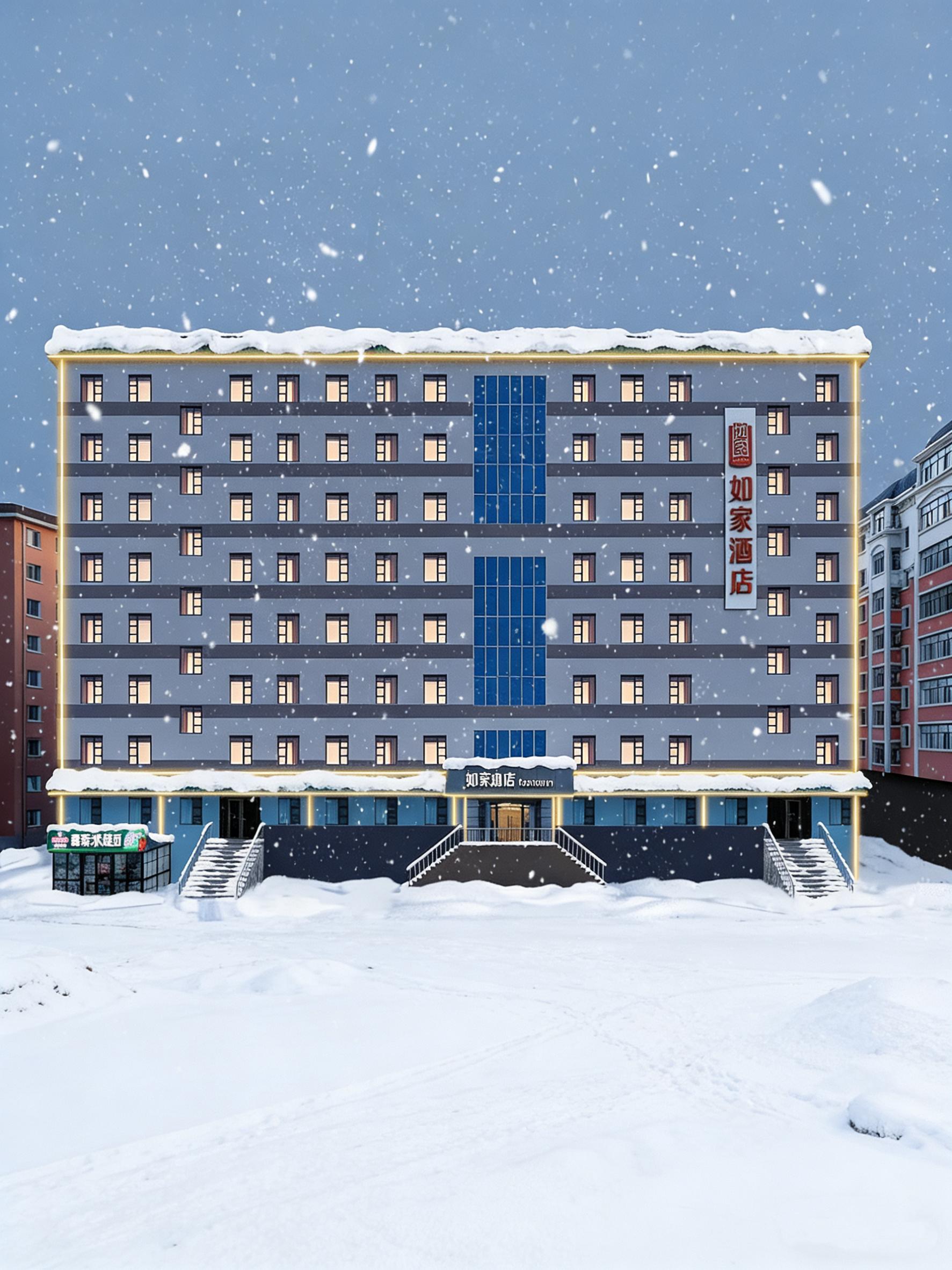 如家·neo-哈尔滨市二院哈药六厂店