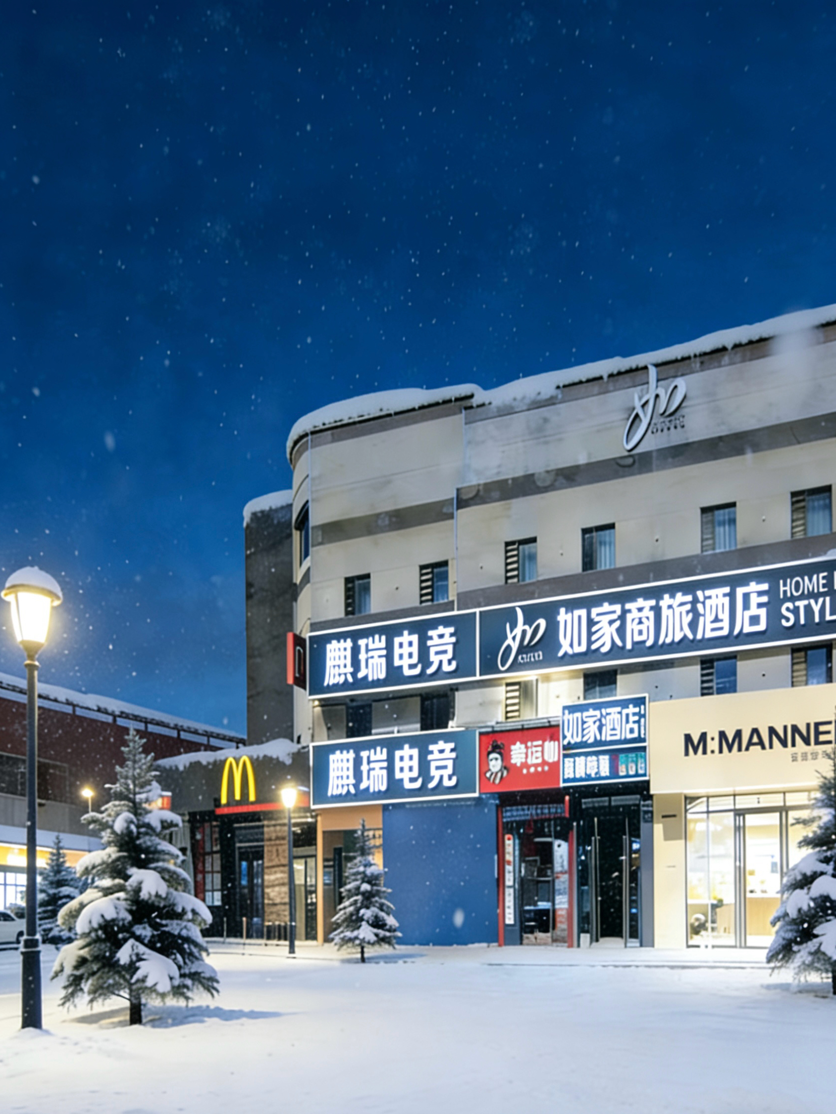 如家商旅(金标)-哈尔滨江北大学城地铁站学院路店