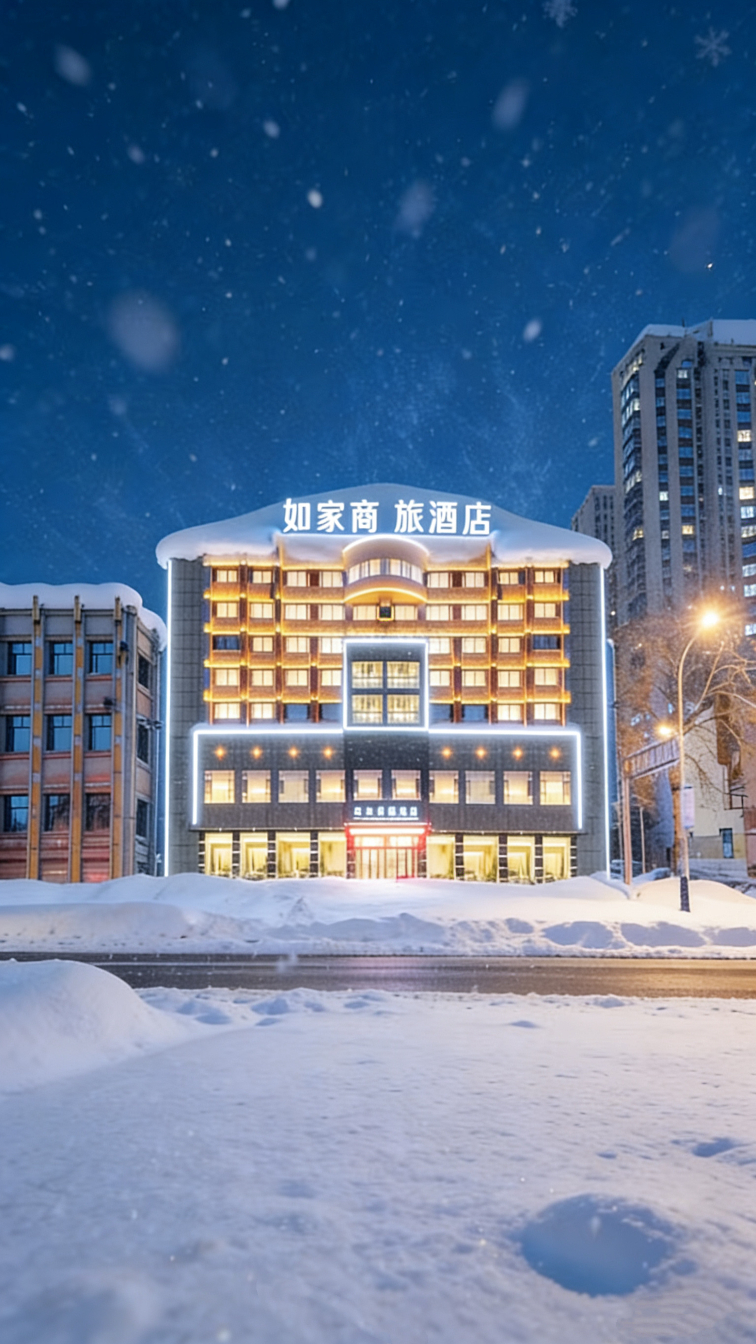 如家商旅-牡丹江高铁火车站步行街店